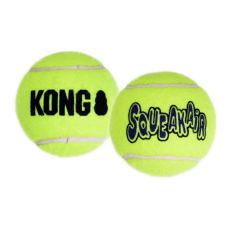 AIRDOG Yellow SQUEAKAIR Tennis Ball, Small (Pack of 3's)
